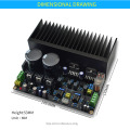 UNISIAN LM3886 DC servo Auido Power Amplifier board OP07 NE5534 independent operational amplifiers with speaker protection 68W