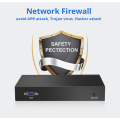 X33 Fanless Mini PC Firewall Router Intel Celeron J1900 4 LAN Gigabit Ethernet Intel i211 NIC Pfsense Linux Server