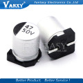 10PCS Electrolytic capacitor 50V47UF 6.3*7.7mm SMD aluminum electrolytic capacitor 47uf 50v