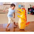 Inflatable Thickened Punching Boxing Bag for Kids Fitness Puzzle Animal Pattern Tumbler Power Bag Standing Toys