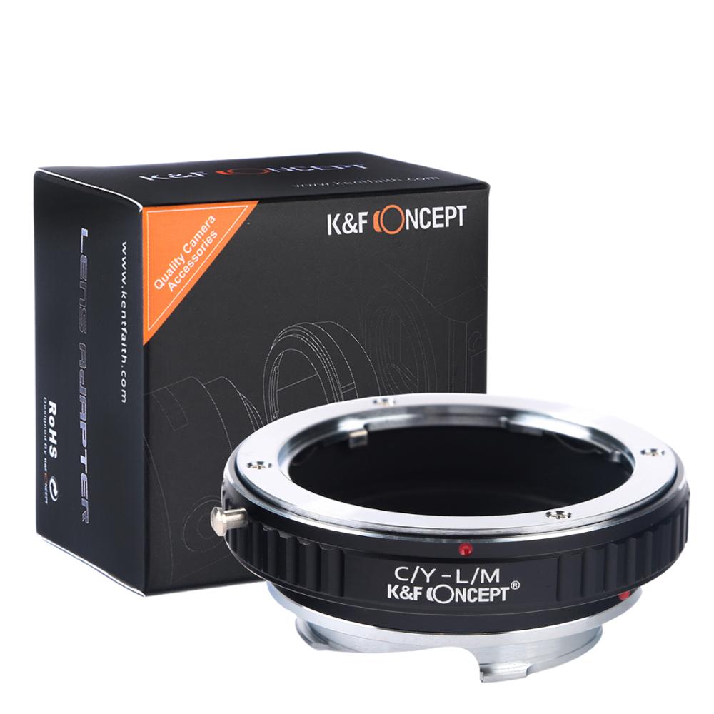 K&F Concept High Precision Lens Adapter Ring C/Y CY Contax Yashica lens for Leica M LM mount Adapter Ring for M9 M9P M8 M7 M6