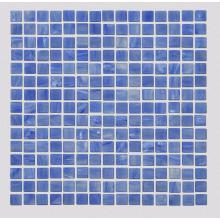 Hot Spring Spa Blue Glass Mosaic Wall Tiles