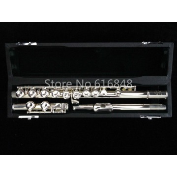 Muramatsu Flute 1957 C Tune 16 Keys Closed Holes Flute Cupronickel Silver Plated Flute E Key Brand Musical Instrument With Case