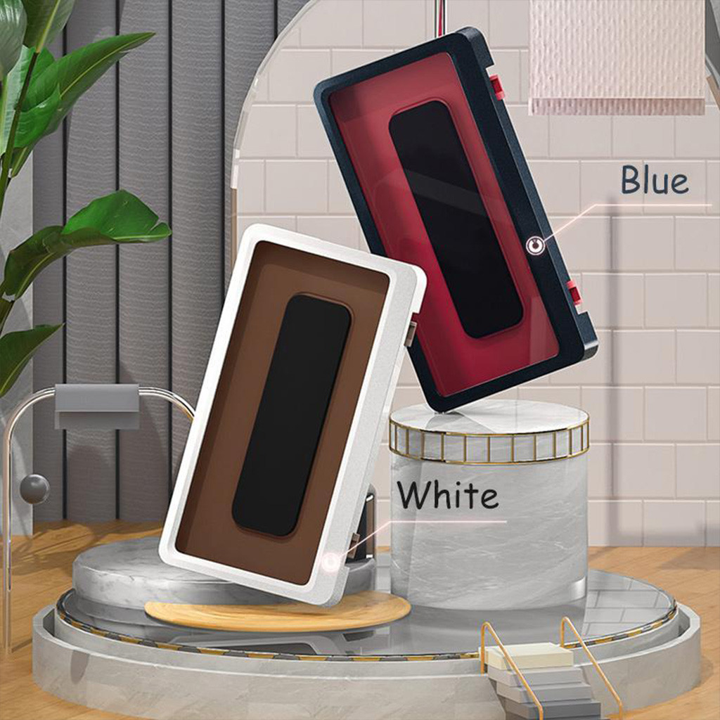 Wall Mounted Phone Case Waterproof Phone Case Bathroom Sealed Phone Case Bathroom Shelf Bathroom Accessories 916