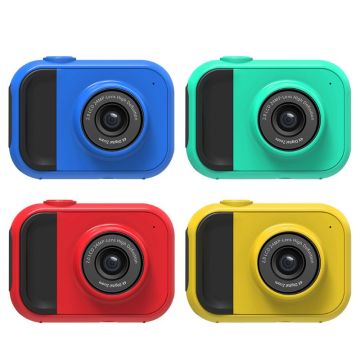 4 Colors Kids Mini Digital Camera USB 2inch High Definition Screen Cartoon Portable Electric Toy Children Educational Gifts