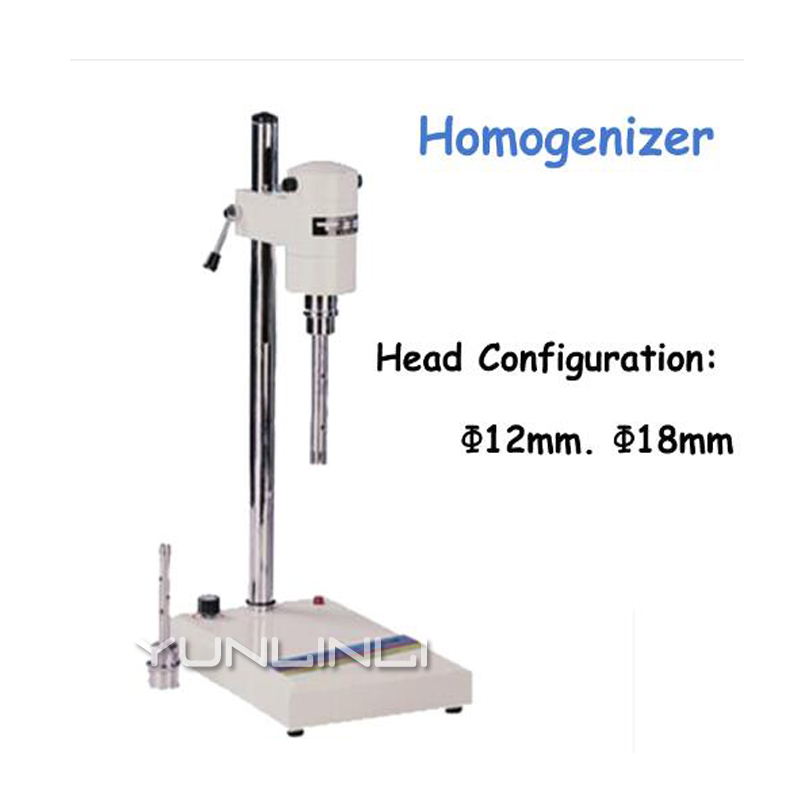 2 ~ 800 ml Laboratory Homogenizer Laboratory Mixing Equipment with Two Different Heads Mixer FJ-200