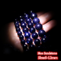 Wholesale Natural Blue SandStone Round Loose Beads 16" Strand 6 8 10 12 MM Pick Size For Jewelry Making