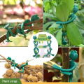 2pcs Reusable Plant Cable Ties Frog Shape Adjustable Tree Climbing Support Garden Horticulture Planting Supplies Grafting Clips