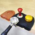 Silicone Fluted Coffee Mat Non-Slip Espresso Tampering Tamper Holder Mat Dropped Edge Corner Tamp Pad Tool