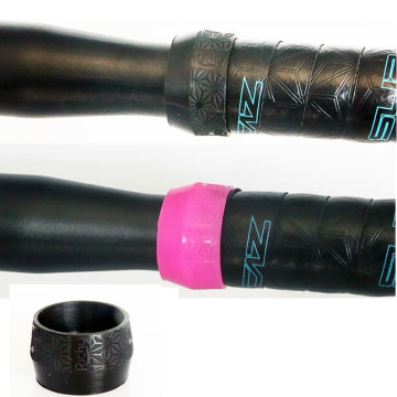 new product 1 pair black/pink bicycle handlebar tape plug rubber road bike plugs for handlebar tape