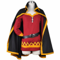 KonoSuba God's Blessing on this Wonderful World Konosuba Megumin Cloak Dress Uniform Outfit Halloween Anime Cosplay Costume Wig