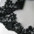 NEW Black Bridal Veil With Comb Two-Layer Velos de Noiva Applique Edge Veil Wedding Accessories Black Lace Veil Party Halloween