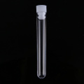 25Pcs/Set 15x100mm Clear Vials Lab Test Tube Plastic Test Tubes With Cap U-shaped 12ml For School Laboratory Supplies