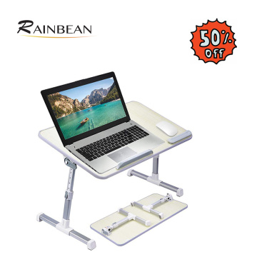 Big Laptop Desk Stand Foldable Adjustable Notebook Laptop Bed Table Can be Lifted Standing 52*30cm Study Table For Home Office