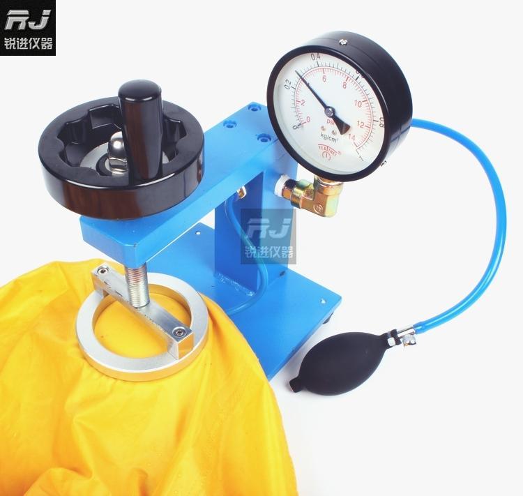 [clothing textile resistance to hydrostatic tester] waterproof testing machine plastic bag winter clothes tent raincoat