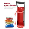 Can Crusher Bottle Opener Eco-Friendly Recycling Tool Wall Mounted Hand Push Soda Beer Smasher Kitchen Smasher Tools 12/16oz
