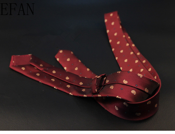 6cm Ties for Men Skinny Mens Ties Gravatas Slim Corbatas Vestidos Wedding Silk Polyester Groom Neck Tie Cravat Necktie