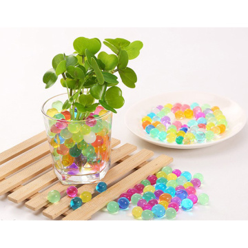 12 bags (2400pcs)Crystal Soil Hydrogel Gel Polymer Water Beads Flower/Wedding/Decoration Maison Growing Water Balls Big