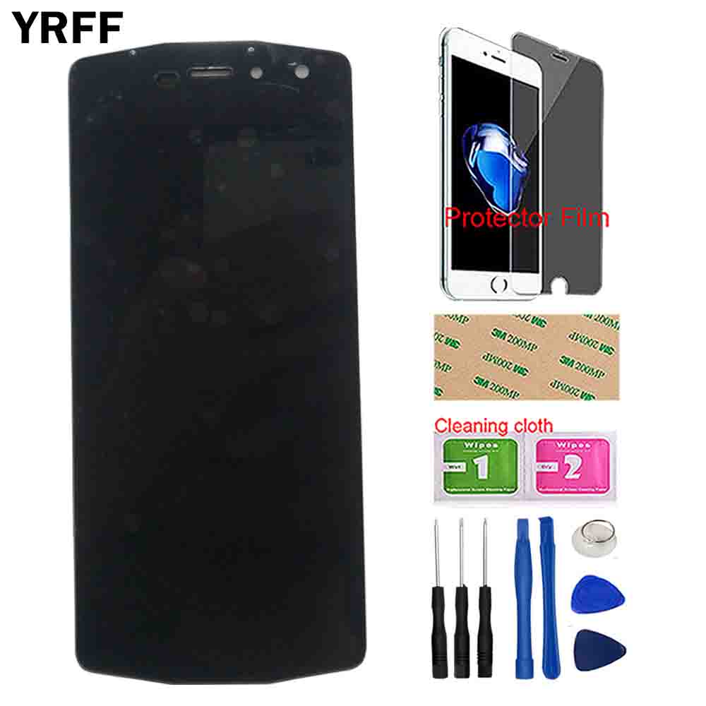 YRFF 5.72'' Mobile Phone LCD Display LCDs For Leagoo Xrover LCD Display Touch Screen Digitizer Panel Tools Protector Film