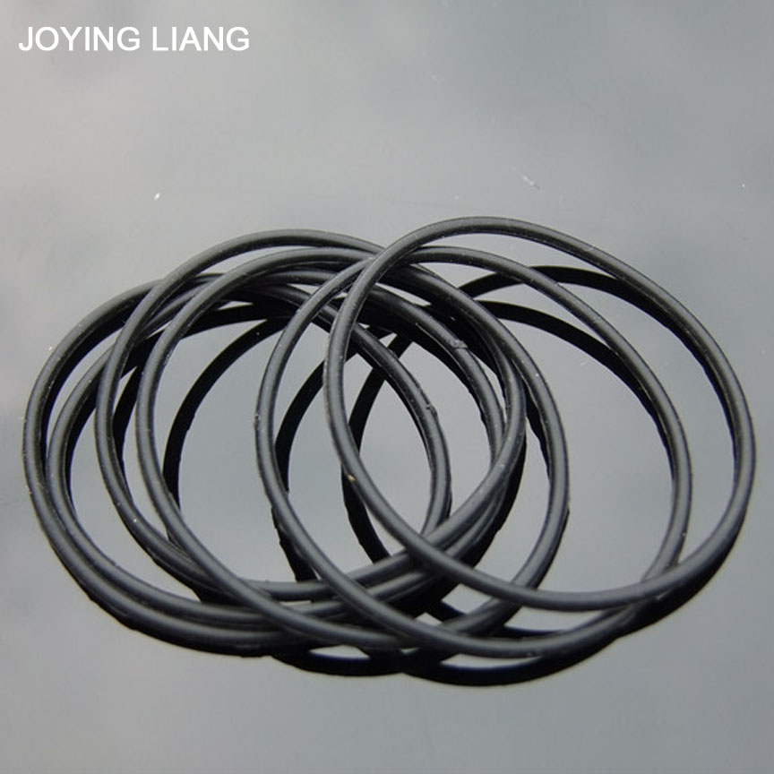 JOYING LIANG 2mm*50mm Black/ White Rubber Belt Silicone Belt Timing Transmission Belt Toy Pulley Assembly Parts 10pcs/lot