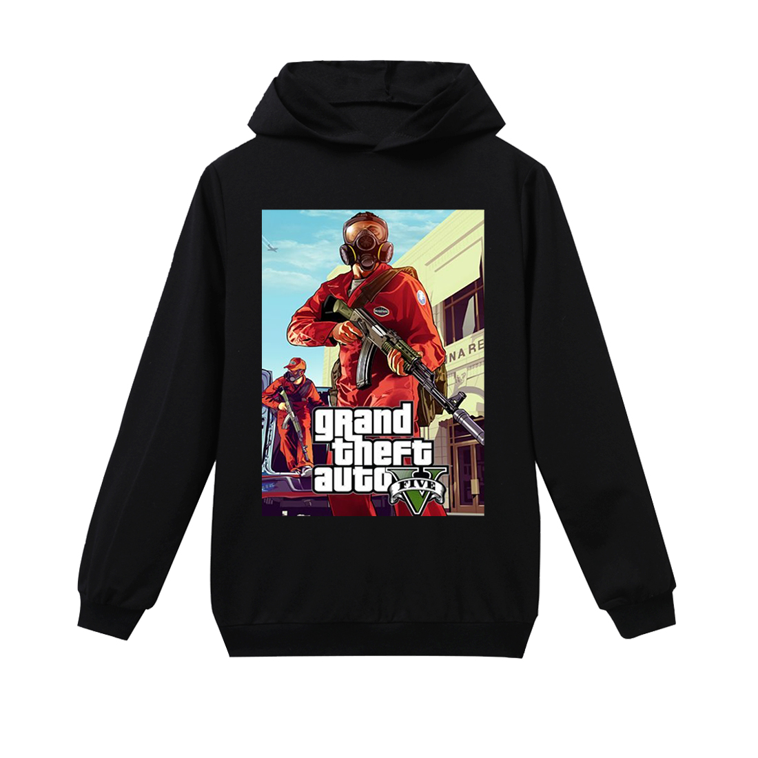 Kids Oversized Baby Hoodie Grand Theft Auto Boy Clothes Toddler Girls Sweatshirt GTA 5 Print Children Clothing Teens Tops