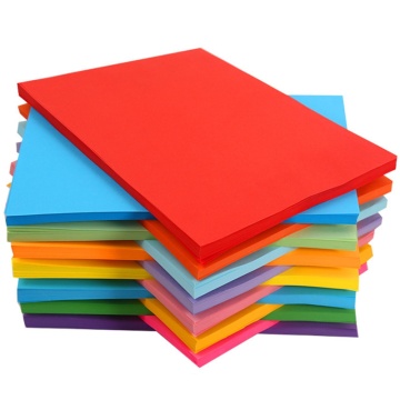 100 Color Copy Paper 180G A4 Print Copy Paper Transfer Paper Drawing Paper Office Supplies Color Paper-SCLL