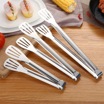 New BBQ Tools Stainless Steel Grilled Food Clip Barbecue BBQ Accessories Tongs for Outdoor Picnic Gadget Kitchen Tools