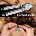 Hot Saler 20x6cm Nutcracker Sheller Portable Stainless Steel Chestnut Opener Cutter Gadgets Kitchen Home Tool Accessory