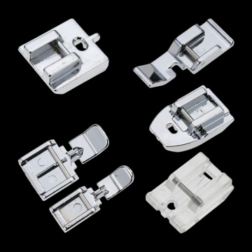 1 PCS Household Sewing Machine Parts Presser Foot Invisible Zipper Foot Plastic for singer brother white janome juki toyota