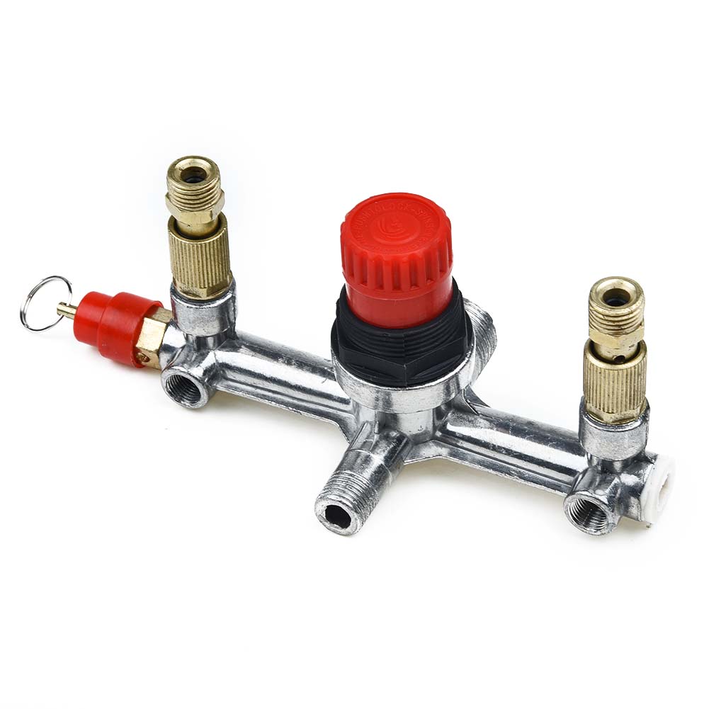 Air Compressor Switch Bracket Air Pressure Safety Valve Pump Parts Push-pull valves Safety valve multi tools