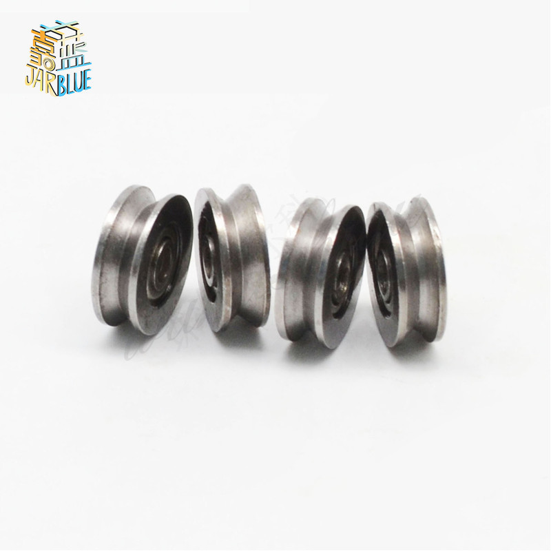 20Pcs/set V623ZZ V Groove Ball Bearing 3x12x4mm Carbon Steel V Groove Bearing Used In Rail Track Linear Motion System Wholesale