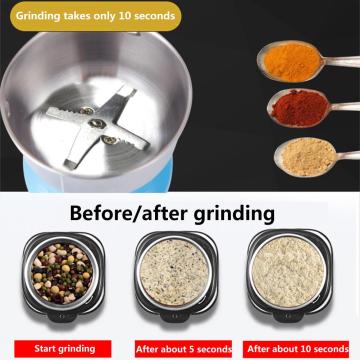 150W Electric Coffee Bean Grinder Herbs Spices Nuts Grains Cereals Mill Grinding DIY Tool Home Medicine Flour Powder Crusher