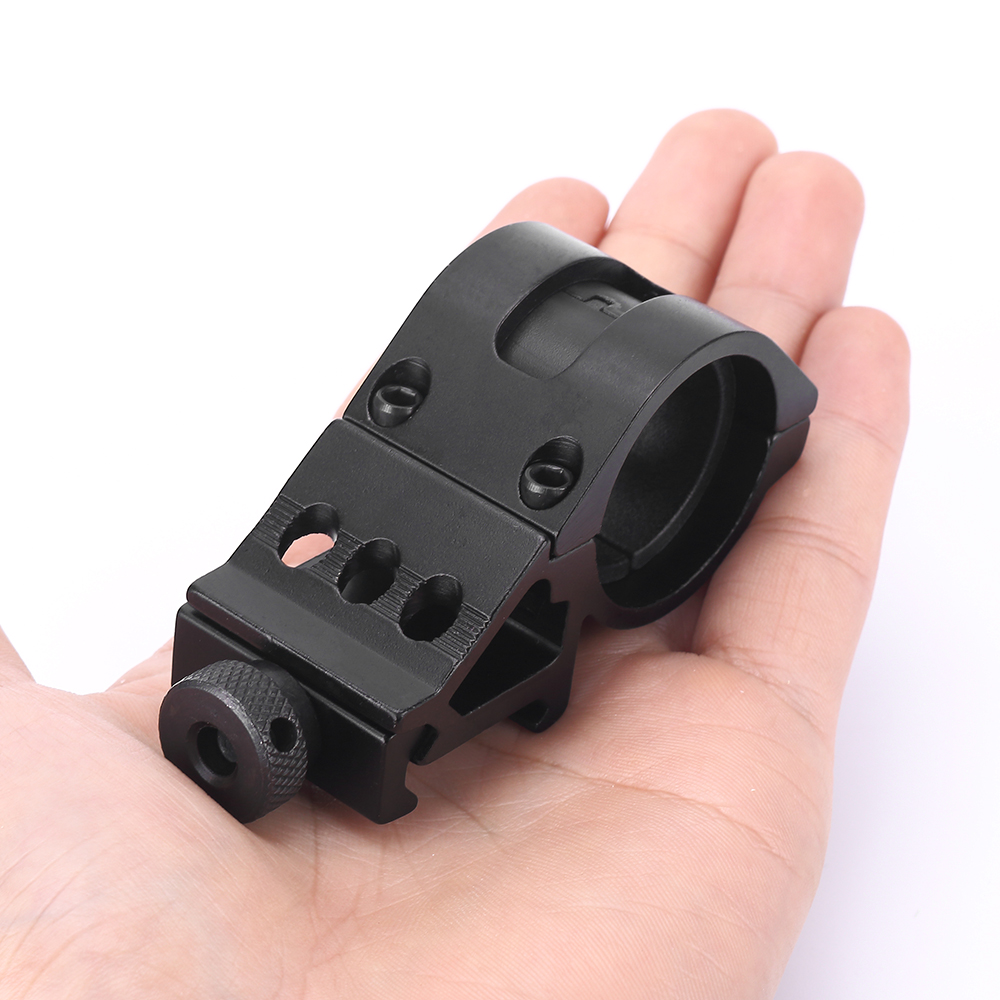AloneFire 30mm Scope Ring High Profile Fit 21mm Picatinny Weaver Rail Mount Flashlight Mounts Hunting Accessories