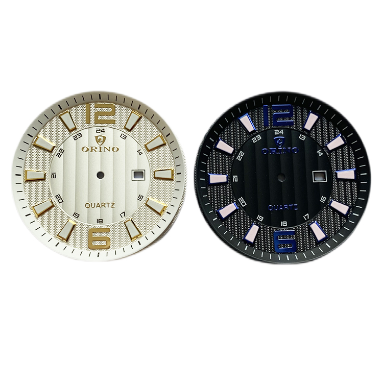 man's watch dial with rehaut