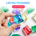 10pcs Multifunction Colorful Laundry Bead Candy Laundry Balls Lasting Fragrance Cleaner Capsules Washing Liquid Water Fragrance