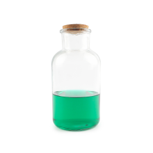 1000ml Wide Mouth Reagent Glass Bottle With Cork