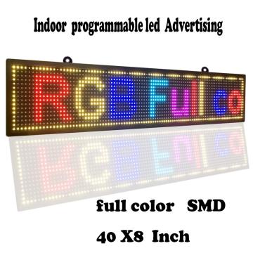 Scrolling LED Signs Full Color SMD PH10mm 40