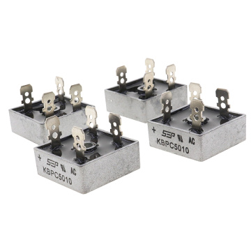 1 pcs KBPC 5010 1000 Volt Bridge Rectifier 50 Amp 50A Metal Case 1000V Diode Bridge Hot Top Sale