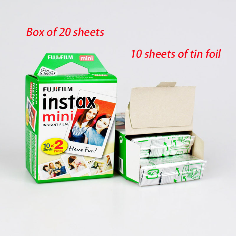 Fujifilm/ Instant Photo Paper Fuji instax mini11photographic paper cameramini 9/11/25/70/90/7c/8/7s film camera photo paper