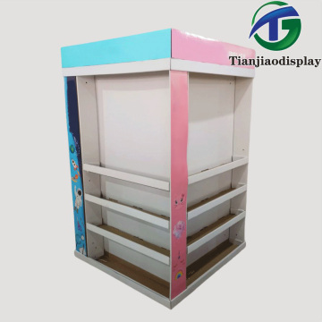 Eco-Friendly Foldable Display Rack for Product Showcases