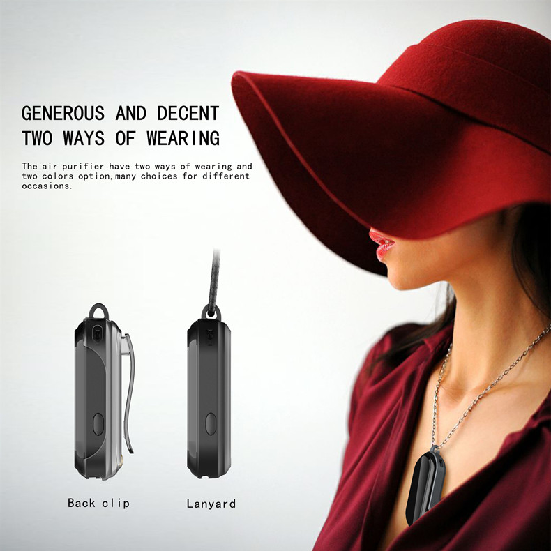 Wearable necklace anion air purifier target amazon