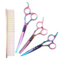 Hair scissors for Pet Professional Hairdressing Scissors Pet Scissors Cutting Thinning Set for dog grooming Beauty Tools
