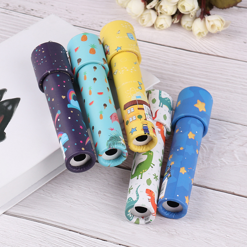 Interactive Logical Rotating Kaleidoscope Magic Classic Educational Toys for Kids Imaginative Cartoon Children Toys NEW