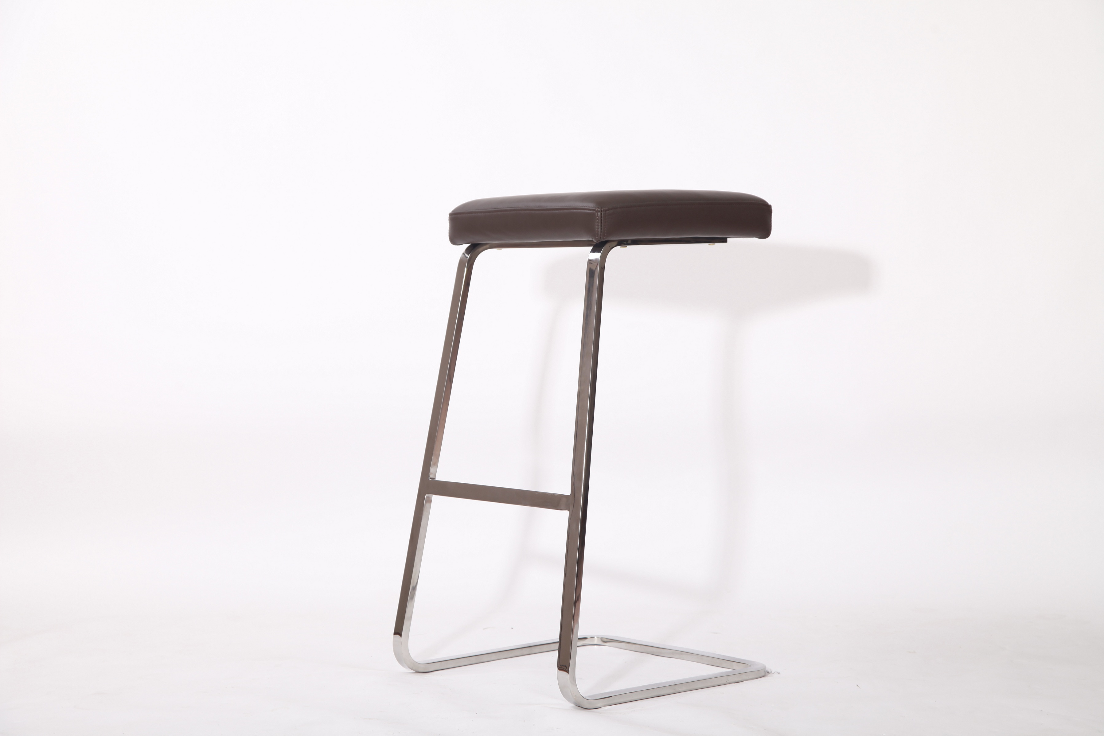 304 Stainless Steel Ergonomic Barstool