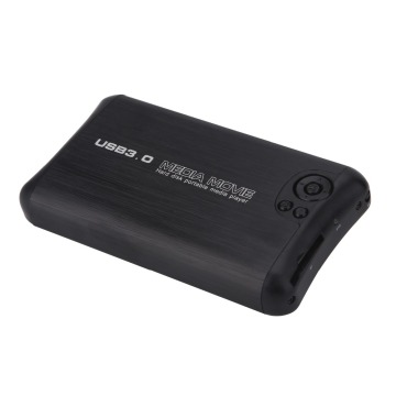 REDAMIGO USB3.0 Media Player Mini Support 1000GB 2.5