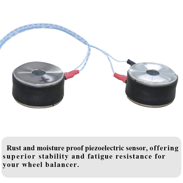 wheel balancer piezo sensor