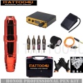 Professional Tattoo Kit Set Rotary Tattoo Machine Pen Power Ink Sets Needles Accessories