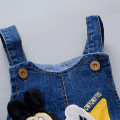 Cartoon Baby Boy Clothes Denim Pants Elastic Waist Casual Printed Toddler Pants Girls Trousers Children's Jeans for 1-4T Unisex