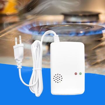 Gas leak sensor natural gas leak alarm combustible gas methane butane propane gas detector warning wall mounted household safety