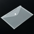 10-100 pieces/set of transparent plastic A5 folder folder file bag file bag file paper office supplies